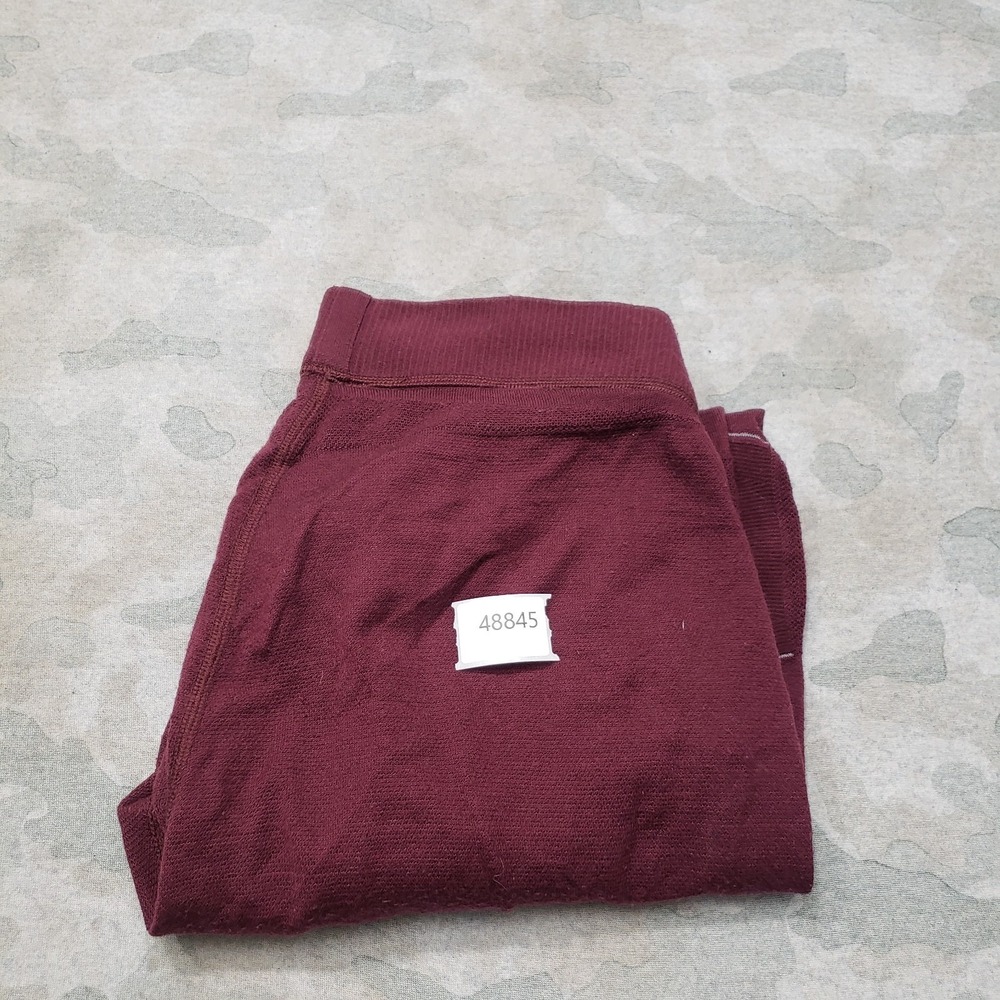 Smartwool Leggings Womens Medium Red Base Layer Intraknit 250 Pull On Outdoors - Picture 11 of 11